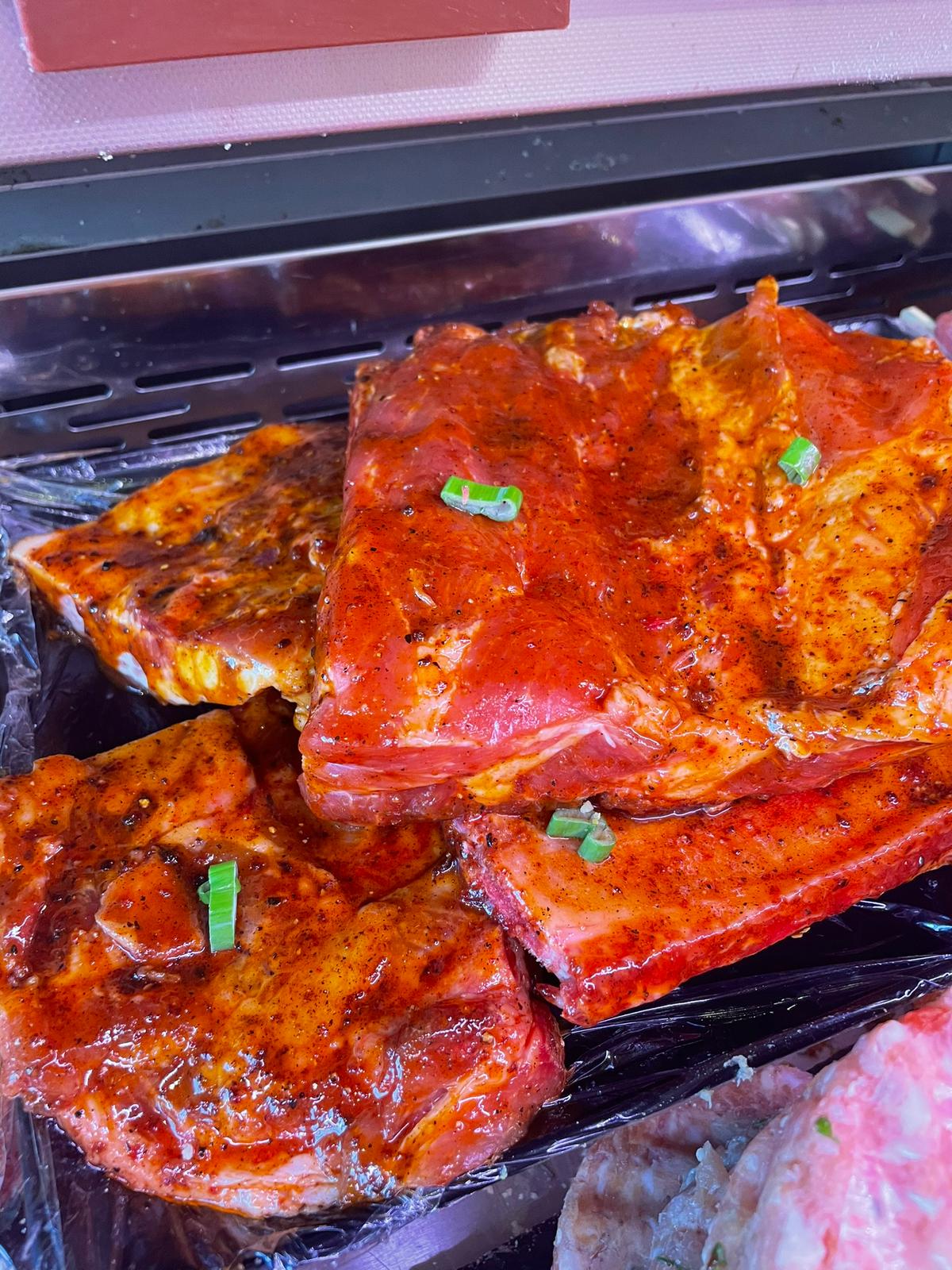 Costolette in salsa BBQ